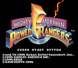 Mighty Morphin Power Rangers (Europe)